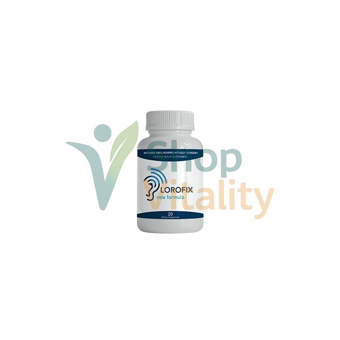 Lorofix capsules for recovery and improvement of hearing