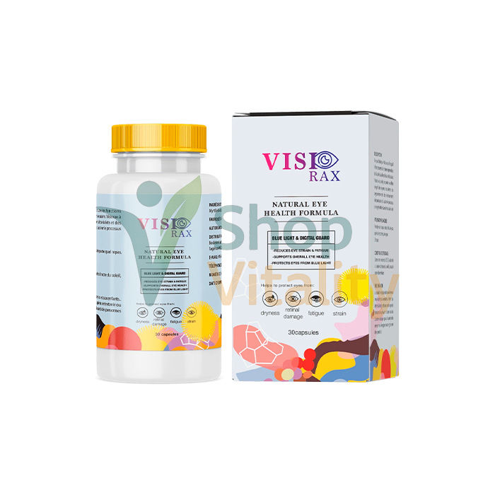 Visiorax Capsules Supplément alimentaire pour renforcer et maintenir la santé visuelle