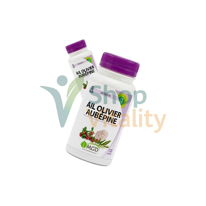 🔷 Ail OliVier Aubepine - Supplément alimentaire pour maintenir la tension artérielle En Côte d`Ivoire