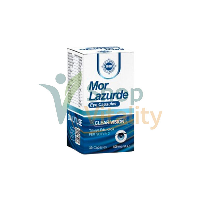 Mor Lazurde dietary supplement for improving vision